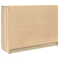 Dressoir met lades 100,5x35x76cm spaanplaat sonoma eikenkleurig - thumbnail