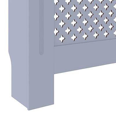 VidaXL Radiatorombouw 205 cm mdf grijs - thumbnail