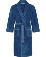 Morgenstern Morgenstern Bo Heren Badjas marine/blau M - thumbnail