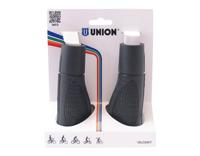 Union Marwi gp-03 fiets handvat set, 138/138mm, zwart - thumbnail
