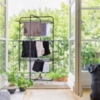 Leifheit 81470 Classic 270 Droogtoren 3 Etages 27 m Drooglengte 126x68x68 cm Zwart - thumbnail