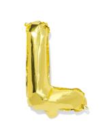 HEMA Folieballon letter L 30cm goud (goud) - thumbnail