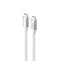 Havit CB6290 - USB Type C naar USB Type C-kabel, 1 m (wit/grijs) - thumbnail