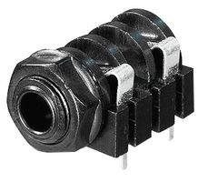 Rean AV NYS2162 Jackplug 6,35 mm Bus Aantal polen: 3 1 stuk(s)