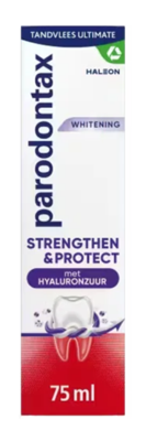Parodontax Tandpasta strengthen & protect whitening 75 Milliliter Parodontax Tandpasta strengthen & protect whitening 75 Milliliter