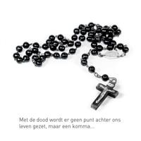 Wenskaart Condoleance - Rozenkrans (Set van 6) - thumbnail