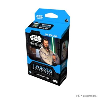 Star Wars: Unlimited TCG Legends of the Force Qui-Gon Jinn Spotlight Deck Star Wars: Unlimited TCG Legends of the Force Qui-Gon Jinn Spotlight Deck
