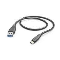 Hama Charging Cable USB-A - USB-C 1.5 m Oplader Zwart - thumbnail