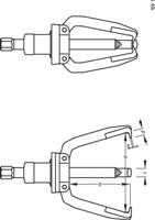 Gedore Trekker Twist & Pull 3-armig - 1748173 - thumbnail