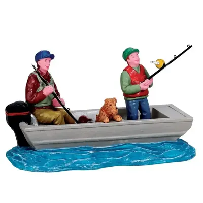 Kerstfiguur Family fishing trip LEMAX - Lemax Kerstfiguur Family fishing trip LEMAX - Lemax