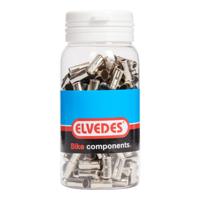 Elvedes kabelhoedje 5mm push fit 6-kant messing (200st) - thumbnail