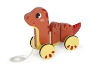Small Foot - houten trekfiguur dino - thumbnail