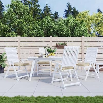 VidaXL Palletkussens 4 st 50x50x7 cm oxford stof beige