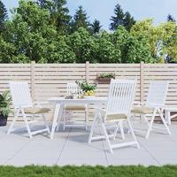 VidaXL Palletkussens 4 st 50x50x7 cm oxford stof beige - thumbnail