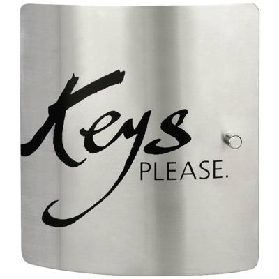 Burg Wächter Sleutelkast 6205/10 Ni KEYS PLEASE 33640 Aantal haken 10 RVS, Zwart Burg Wächter Sleutelkast 6205/10 Ni KEYS PLEASE 33640 Aantal haken 10 RVS, Zwart