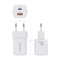 Oplader Aisens ASCH-35W2P024-W Wit 35 W (1 Stuks) - thumbnail