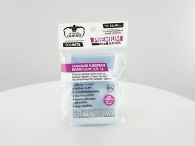 Ultimate Guard Board Game Sleeves (50) - Standard European