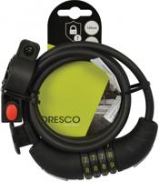 Dresco 5250206 fietsslot Zwart 1500 mm Kabelslot - thumbnail