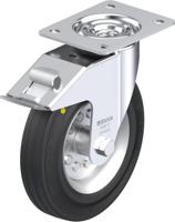 Blickle LE-VE 200R-FI-EL Zwenkwiel met rem Wieldiameter: 200 mm Draagvermogen (max.): 205 kg 1 stuk(s) - thumbnail