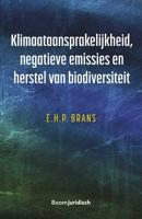 Klimaataansprakelijkheid, negatieve emissies en herstel van biodiversiteit - E. Brans - ebook - thumbnail