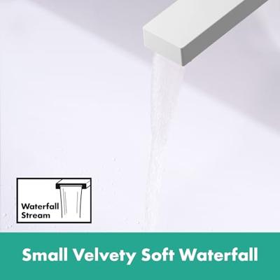 Hansgrohe Tecturis E ééngreeps badmengkraan vloergemonteerd, mat wit Hansgrohe Tecturis E ééngreeps badmengkraan vloergemonteerd, mat wit