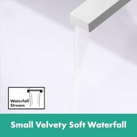 Hansgrohe Tecturis E ééngreeps badmengkraan vloergemonteerd, mat wit - thumbnail