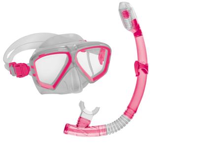CRIVIT Snorkelset (Lichtroze)