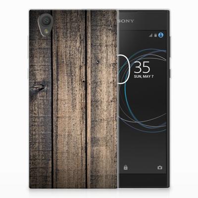 Sony Xperia L1 Bumper Hoesje Steigerhout