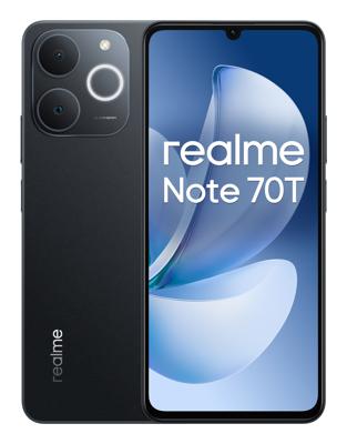 Smartphone Realme NOTE 70T 4 GB RAM 128 GB 6,74" Unisoc Zwart