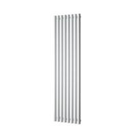 Plieger Designradiator Trento 1086 Watt Middenaansluiting 180x47 cm Black Graphite - thumbnail