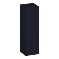 Brauer Inspire - Hoge Kast - 120 cm - 1 Deur - Greeploos - Rechtsdraaiend - Mat Zwart - thumbnail