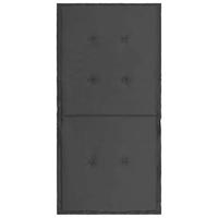 VidaXL Tuinstoelkussen lage rug 2 st oxford stof antraciet - thumbnail