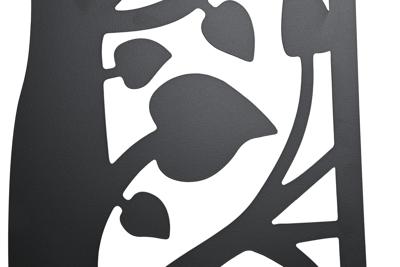 Wanddecoratie DKD Home Decor (2 Onderdelen) Boomstructuur Metaal Shabby Chic (35 x 1,3 x 91 cm)