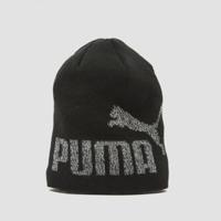 Puma Puma essential logo muts zwart kinderen kinderen - thumbnail