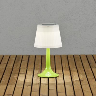 Solar tafellamp met LED verlichting - Groen