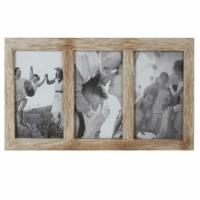 Fotolijsten DKD Home Decor Kristal Natuurlijk Berg Hout MDF (35 x 1,2 x 18 cm) - thumbnail