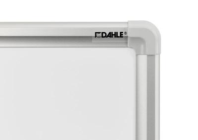 Dahle Whiteboard Basic Board 96150 (b x h) 600 mm x 450 mm Wit Gelakt Horizontaal- of verticaalformaat, Incl. opbergbakje