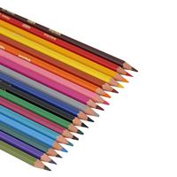 BIC evolution kleurpotloden, zeskantig, l: 17,5 cm, vulling 3 mm, diverse kleuren, 18 stuk/ 1 doos - thumbnail