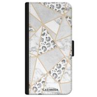 iPhone 11 flipcase - Stone & leopard - thumbnail