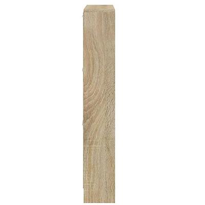 VidaXL Schoenenkast 59x17x108 cm bewerkt hout eikenkleurig