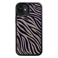 iPhone 11 zwarte case - Wavy twist - thumbnail