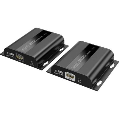 Digitus DS-55353 HDMI-extenderset HDMI, HDMI-ingang, USB, USB-A, USB-A 1.1, RJ45, Micro-USB Via netwerkkabel RJ45 200 m