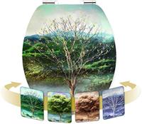 Cornat Wc-Bril Mdf-Fsc Holo-Season Sc Gr - KSDSC311 - thumbnail