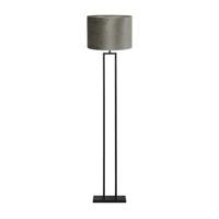 Light & Living Vloerlamp Shiva|Velours - Zwart|Zwart - Ø40x170cm - thumbnail