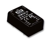Meanwell - DC/DC-converter SCW12A-05 5 V/DC 2400 mA - thumbnail