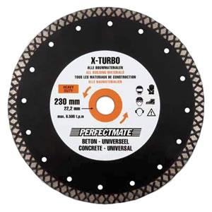 Perfectmate EPT0716 X-Turbo Diamantschijf | Beton en universeel | 180 mm - EPT0716