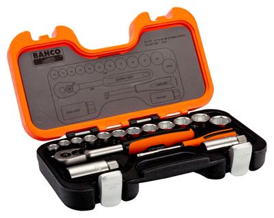 Bahco dopsleutelset 1/4-3/8"