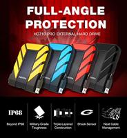 ADATA HD710 Pro externe harde schijf 1 TB Zwart, Blauw - thumbnail