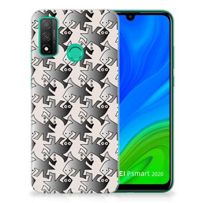 Huawei P Smart 2020 | TPU Hoesje | Salamander Grey Huawei P Smart 2020 | TPU Hoesje | Salamander Grey