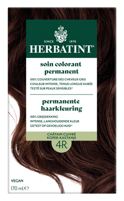 Herbatint 4R Koper kastanje 170 Milliliter Herbatint 4R Koper kastanje 170 Milliliter